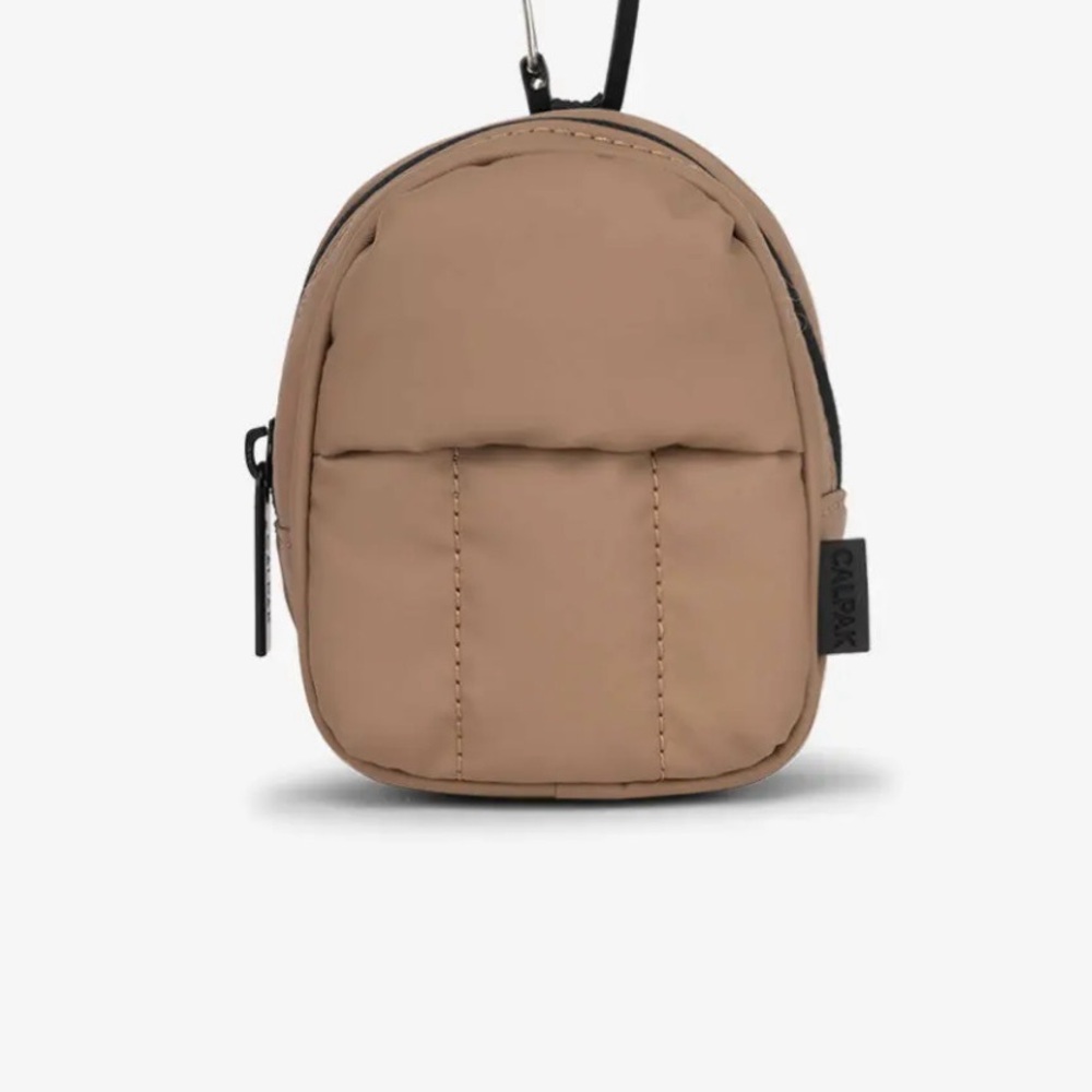 NWT Calpak Luka Backpack Key Pouch in Chocolate